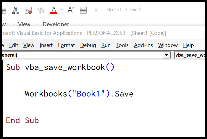 Save the current workbook to the workshops folder