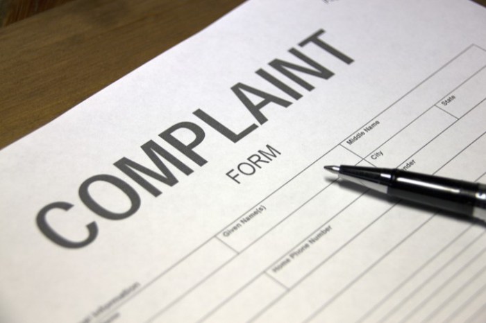 Complaint making complaints handling sport