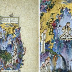 Sultan muhammad shah tabriz shahnama iran folio tahmasp 1525